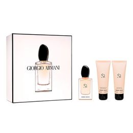 Kit Coffret Sì EDP 50ml + Gel de Banho 75ml + Loção Corporal 75ml
