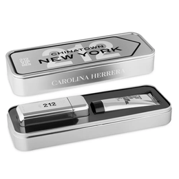 Kit Coffret 212 VIP Men EDT 100ml + Gel de Banho 100ml