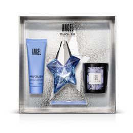 Kit Coffret Angel Mugler EDP 25ml + Loção Corporal 50ml + Vela 70gr