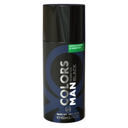 Desodorante Benetton Colors Man Black Masculino