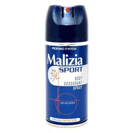 Desodorante Malizia Sport sem Álcool Unissex