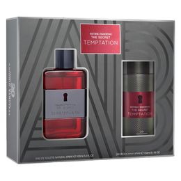 Kit Coffret Antonio Banderas The Secret Temptation Masculino EDT + Desodorante