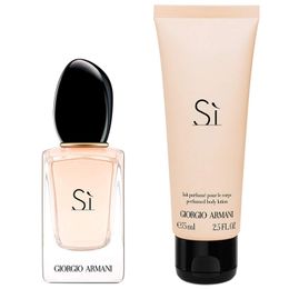 Kit Coffret, Giorgio Armani Si Feminino EDP + Body Lotion