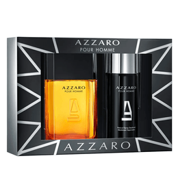 Kit Coffret Azzaro Pour Homme EDT + desodorante 150ml
