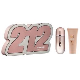 Kit Coffret 212 Vip Rosé Carolina Herrera Feminino EDP + Loção Corporal 100ml