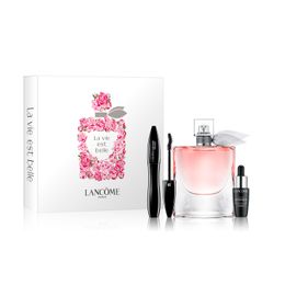 Kit Coffret La Vie Est Belle EDP 75ml + 1 Máscara de Cílios Lancôme Hypnose Drama 6,5ml + 1 Lancôme Gènifique 7ml