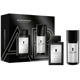 Kit Coffret Antonio Banderas The Secret EDT 100ml + Desodorante 150ml