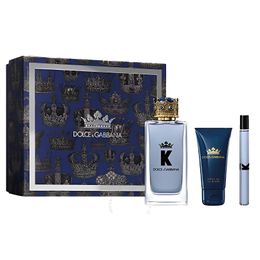 Kit Coffret Dolce & Gabbana K EDT 100ml + K TS 10ml + K Shower Gel 50ml
