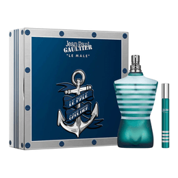Kit Coffret Jean Paul Gaultier Le Male EDT 125ml + Travel Size 10ml