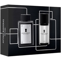 Kit Coffret Antonio Bandeiras The Secret EDT 100ml + Desodorante 150ml