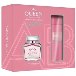 Kit Coffret Antonio Bandeiras Queen of Seduction Lively Muse EDT 80ml + Desodorante 150ml