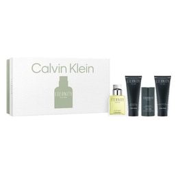 Kit Coffret Calvin Klein Eternity for Men EDT 100ml + Hair and Body Wash 100ml + After Shave 100ml + Deo Stick 75ml