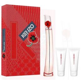 Kit Coffret Kenzo Flower L'Absolue EDP 100ml + 2x Body Milk 75ml