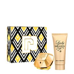 Kit Coffret Lady Million EDP 80ml + Body Lotion 100ml