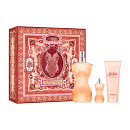 Kit Coffret Jean Paul Gaultier Classique EDT 100ml + Body Lotion 75ml + Mini 6ml