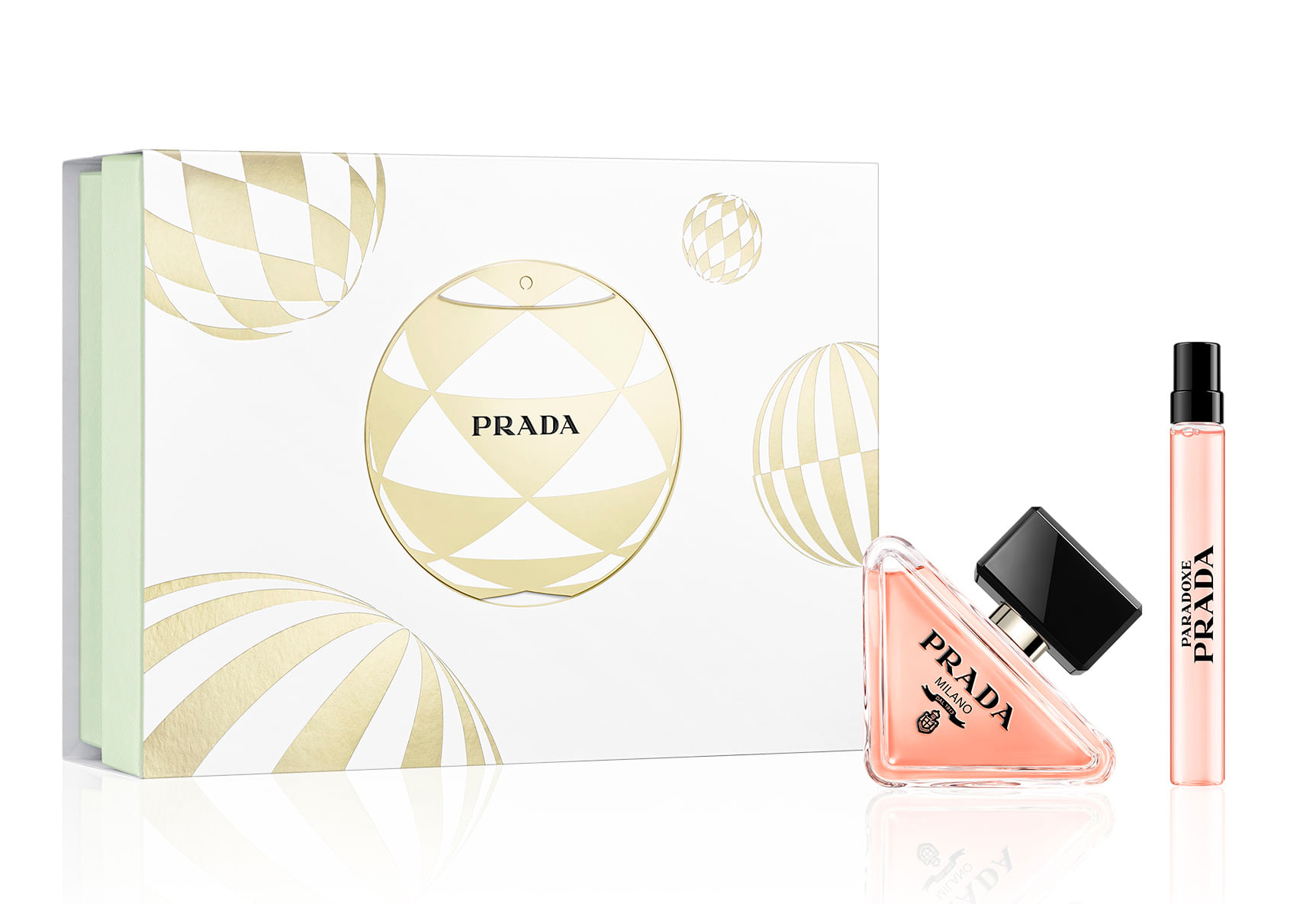 Kit Coffret Prada Paradoxe EDP 50ml + Travel Size 10ml