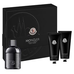 Kit Coffret Moncler Sunrise Pour Homme 100ml + Shower Gel 100ml + Shampoo 100ml