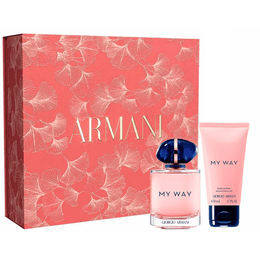 Kit Cofret Giorgio Armani My Way 90ml EDP + Shower Gel 50ml