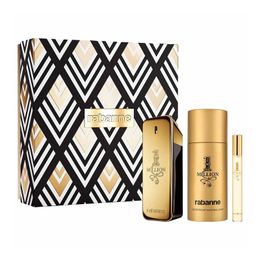 Kit 1 Million Rabanne EDT 100Ml + Deo 150Ml + Travel Spray 10Ml